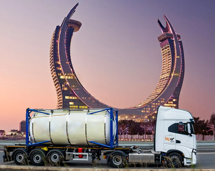 Efficient Chemical Transport From Europe To The Middle East Hiper